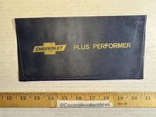 Vintage Chevrolet Plus Performer Plastic Document Bag, Sleeve, Pouch