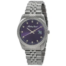 Mathey-Tissot Mathy II Quartz Purple Dial Ladies Watch H710APU