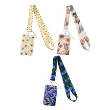 ID Card Cover Neck Strap Card Badge for Outside Office