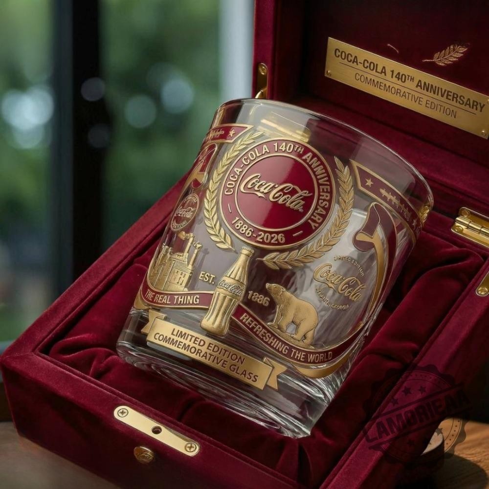 Coca-Cola 1886年パブミラー No box] Coca Cola 140Th Anniversary Est 1886 Commemorative Whiskey