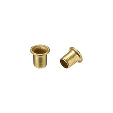 5mm x 6mm Attraverso Foro Rame Rivetti Cavi occhielli Circuito Scheda PCB 100Pz