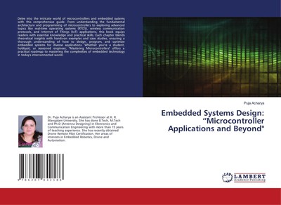 Puja Acharya | Embedded Systems Design: ¿Microcontroller Applications and Beyond