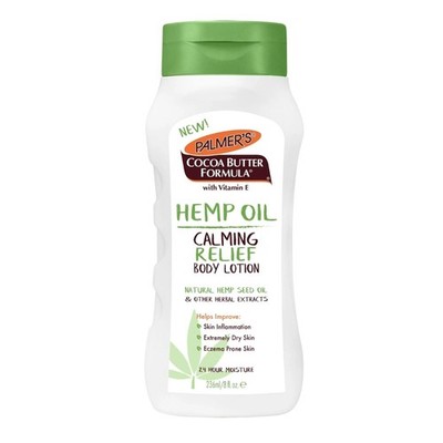 Palmer Cocoa Butter Formula Hemp Oil Calming Relief Body Lotion 8 oz UK Seller