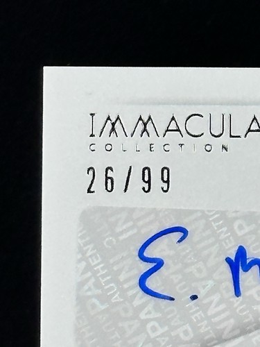 2021 Immaculate Collection ELIJAH MOORE Auto 3-Card Lot /10 /99 Bills Ole Miss - Picture 8 of 10