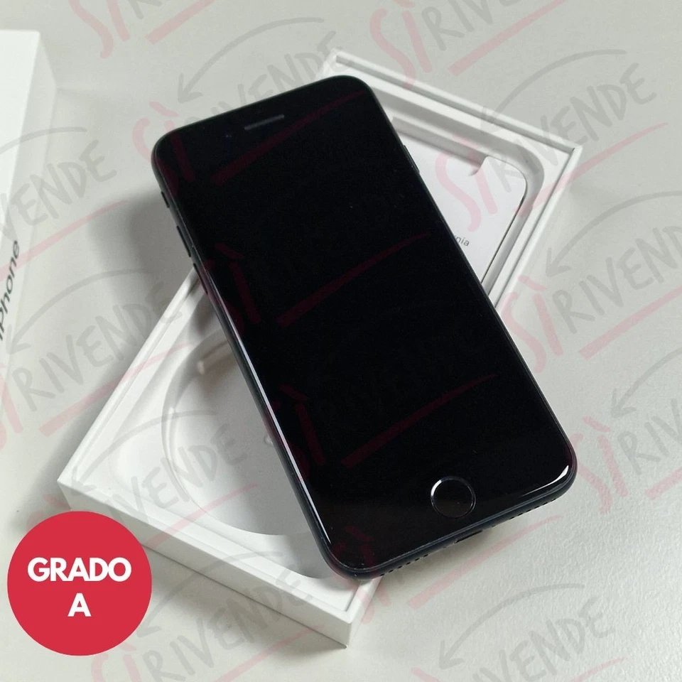 APPLE IPHONE SE 3° GEN. 64 GB, MIDNIGHT CON BATTERIA 100%. VERIFICATO GRADO A - Immagine 4 di 4