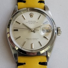 Rolex Oyster Perpetual Date ref 1500 35mm uomo anni 60 vintage automatico RA603B