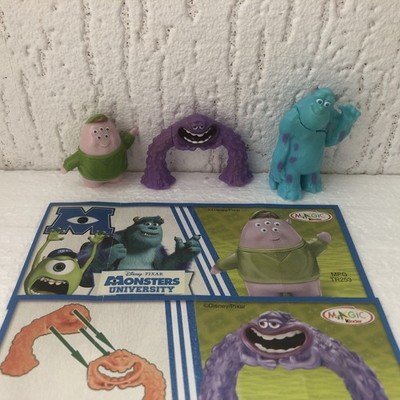 Ü-Ei 3 Figuren Disney Pixar Monsters University ..2 BPZ 