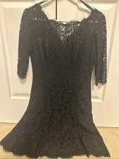 Black Flower Dress