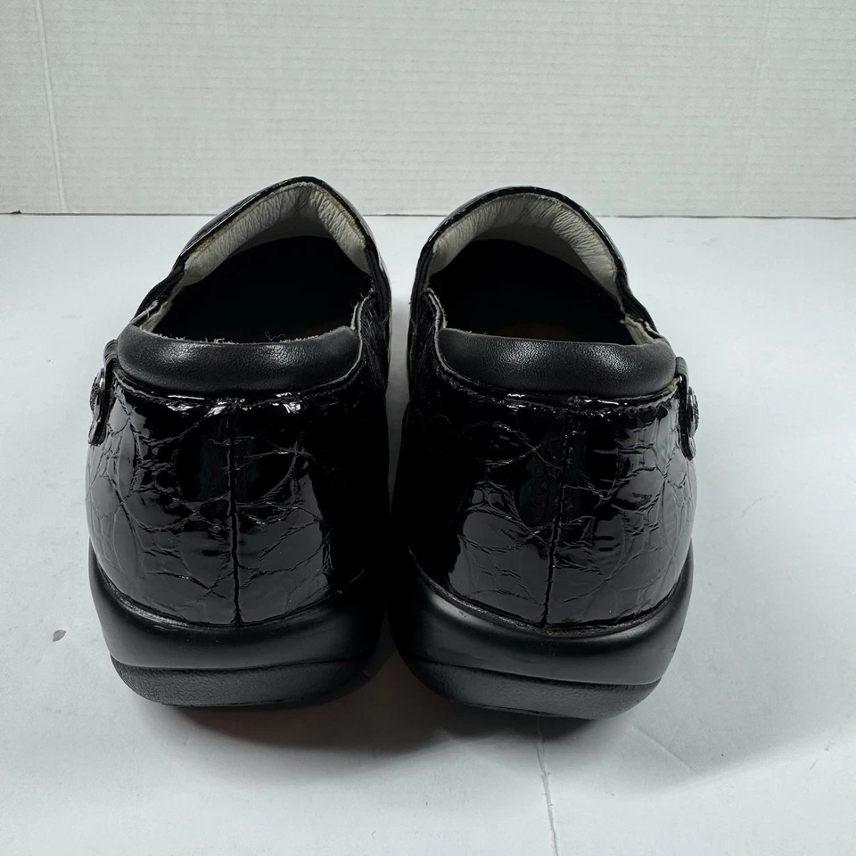 Alegria Keli KEL-7623 黑色浮雕几何鞋女式 EU 38 US 8-8.5 码 — 第 3/4 张图片