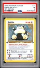 1999 Pokemon Jungle 1st Edition 11 Snorlax Holo PSA 5 167818279
