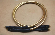 Cardas Hexlink Golden 5-C HiFi Audio Interconnect RCA Cables 75cm Unused