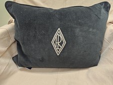 Ralph Lauren Ansel Throw Pillow Velvet Down Bedding Decor Black Size 15X20