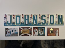 2009 Upper Deck SP Full Name By The Letter Autograph Josh Johnson Auto Patch Lot