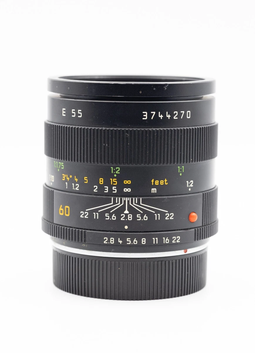Leica MACRO-ELMARIT-R 60mm Focal f/2.8 Camera Lenses for sale - eBay