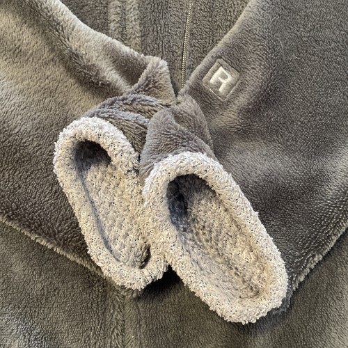 Giacca Vintage Patagonia R2 Regolatore Pile Full Zip Grigio Uomo Taglia XL - Foto 5 di 10