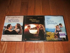 Brand New Sealed. The Before trilogy on DVD. Sunrise, Sunset and Midnight. Rare