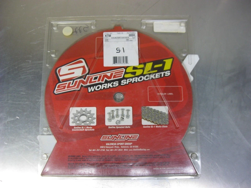 Piñón trasero Sunline 0004-420-46 Foto 2 de 2