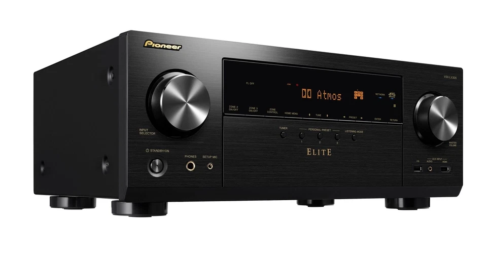 Pioneer Home Audio Elite VSX-LX305 100W 9.2-Channel Network A/V Receiver - Image 4 of 4