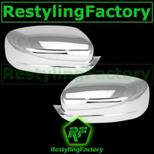 Chrome Plated Full Mirror Cover a pair for 2011-2014 CHRYSLER 200+300+300C 