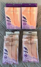 2 Boxes Of Lavender Moisturizing Exfoliating Foot Mask (6 Pair) NEW SEALED. 