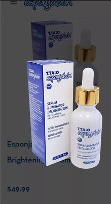 T.TAiO Esponjabon Discoloration Brightening Serum 30ml New Seal In Box