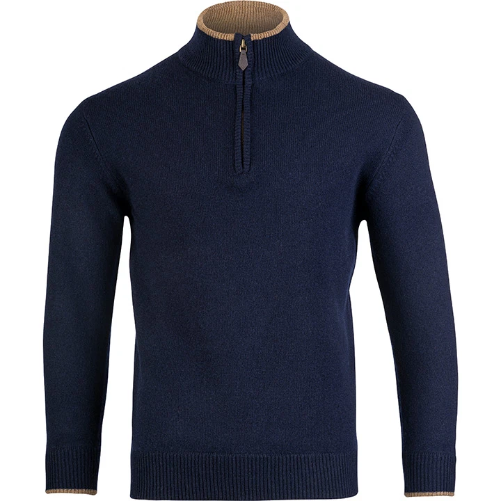 JACK PYKE NAVY ASHCOMBE 100% LAMBSWOOL ZIP KNIT PULLOVER JUMPER MENS SHOOTING
Opens in a new window