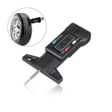 1" ELECTRONIC DIGITAL CALIPER DEPTH GAGE TYRE TIRE TREAD VERNIER U TK08