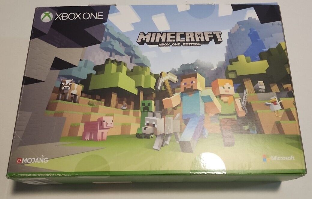 BOX ONLY!!!! Xbox One Minecraft Edition Bundle 500 GB BOX ONLY!! Microsoft