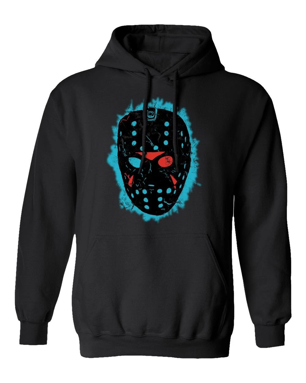 Friday 13th Horror Hoodie with Freddy and Jason Design for Men