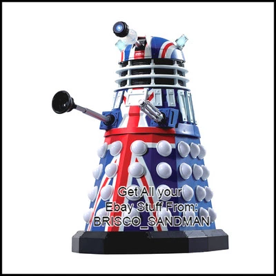 Fridge Fun Refrigerator Magnet Dr. Who: DALEK Union Jack Britain Vers: A Die-Cut