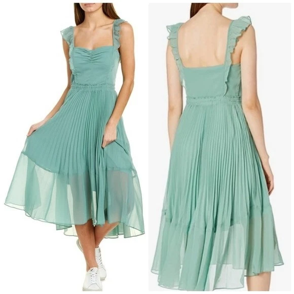 Club monaco shop green dress