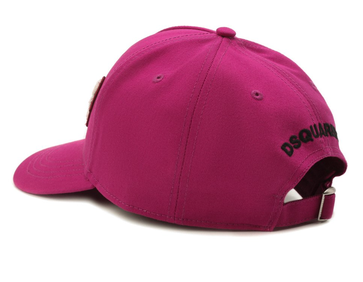 Dsquared2 Pink Babe Deadstock Icon Baseball Cap Trucker Hat