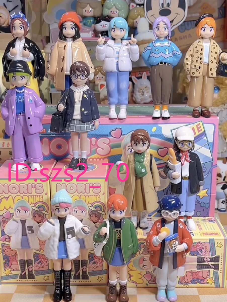 NORI'S MORNING +他3点 POP MART Authentic POP MART Nori's Morning Confirmed Blind Box Figure