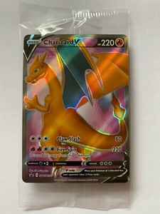 Pokemon Card Charizard V Promo Ultra Rare Swsh050 Champions Path Sealed Ebay