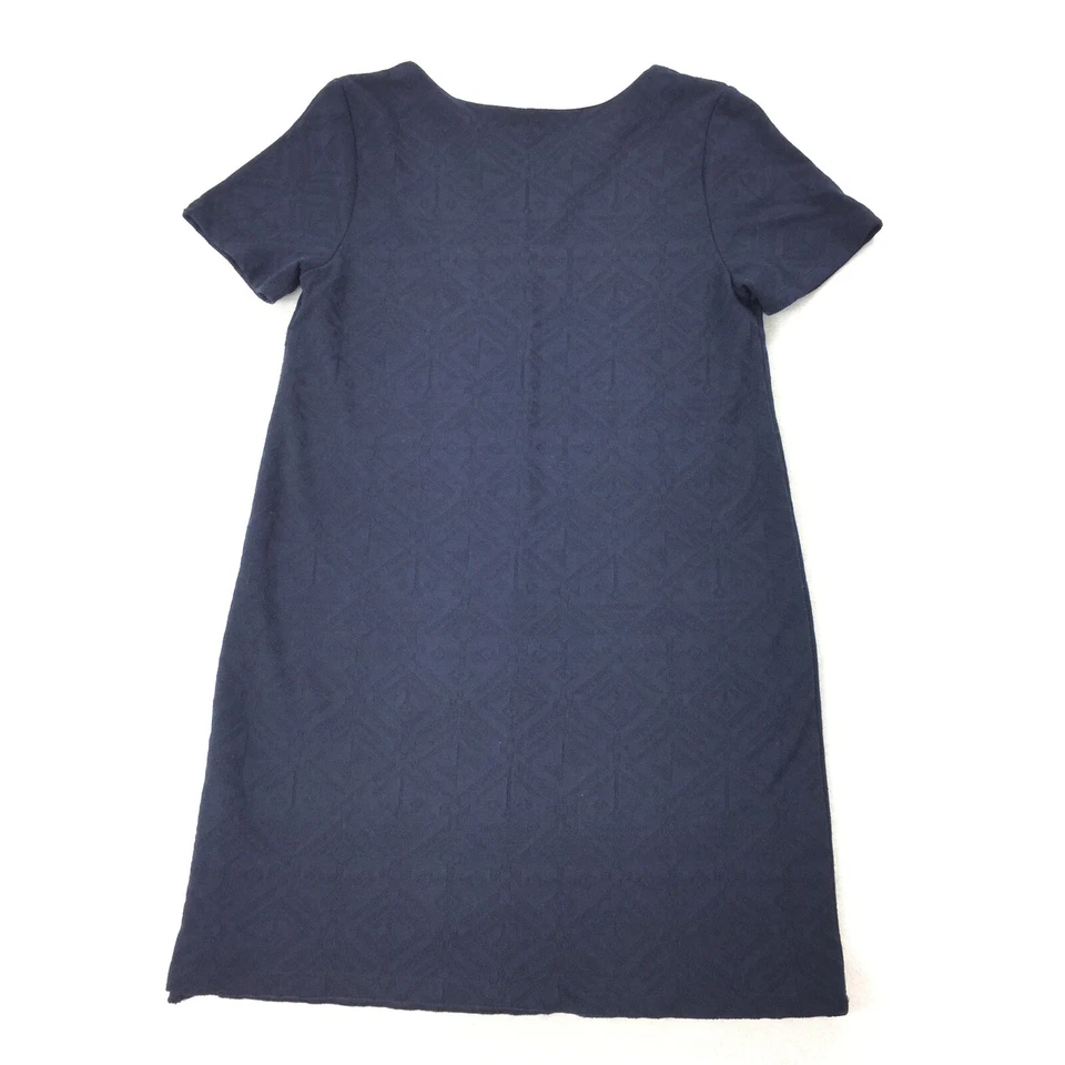 Vestido Vaina Everly Talla Mediana Para Mujer Azul Marino Oscuro Manga Corta Informal Elegante Foto 2 de 4