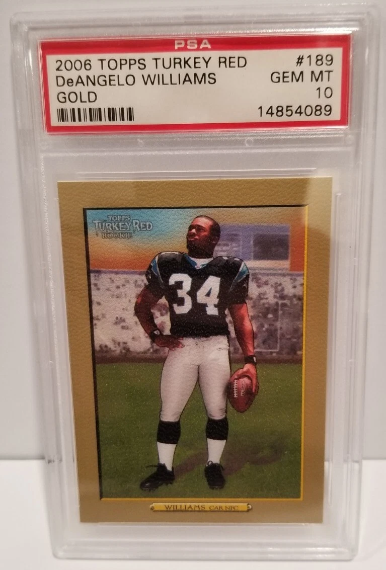 DeAngelo Williams Topps Turkey Red #189 Gold