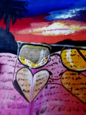 Original Painting Seascape Artwork Nature Nautical Landscape Travel Art