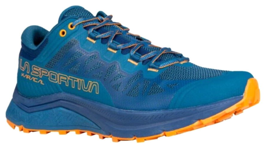 NUEVO La Sportiva Karacal Azul Espacial Poseidón Correr Trail Tenis Zapatos para Hombres 9.5