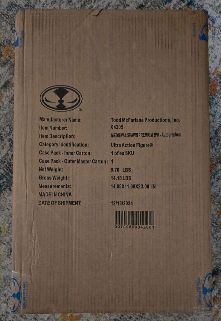 Kickstarter - Medieval Spawn Premium Signed 3 Pack Ltd 700 Kickstarter - Medieval Spawn Premium Signed 3 Pack Ltd 700
