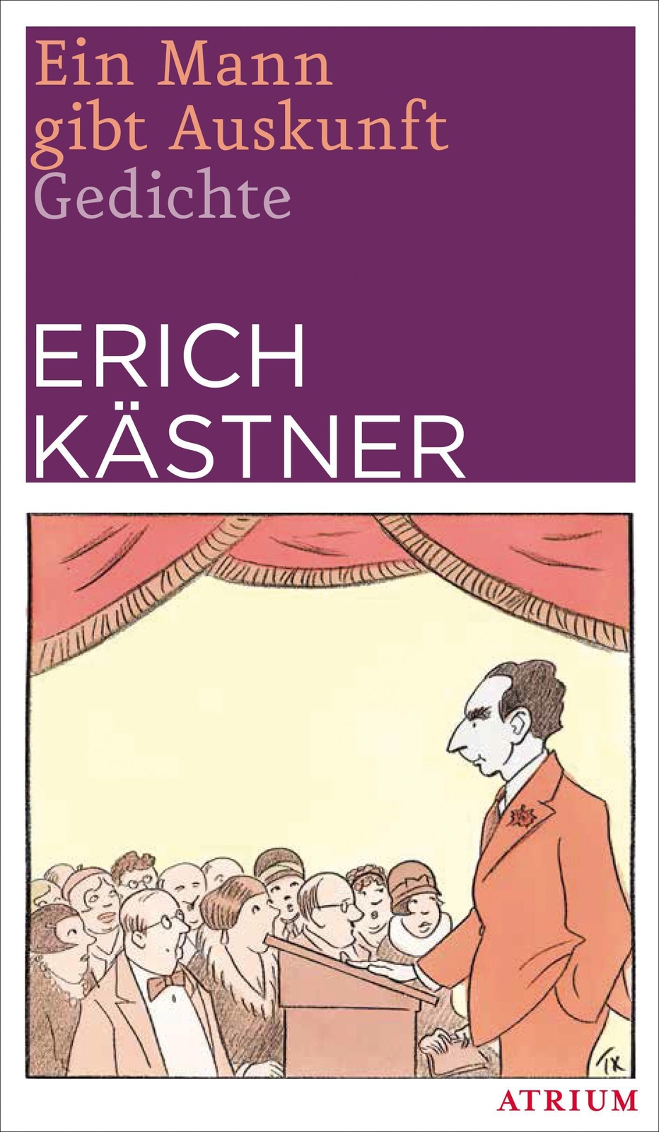 Thumbnail - Ein Mann Gibt Auskunft | Erich Kästner | Deutsch | Taschenbuch | 112