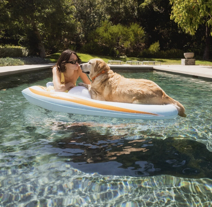 Funboy Dog Pool Floaties Dog Yacht Raft Pool Float 63