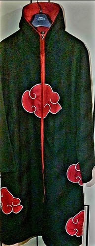 Akatsuki Cloak | Naruto Shippuden | Naruto | Coat | Naruto Headband | Jacket | - Picture 2 of 24