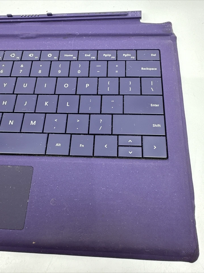 Cubierta de teclado Microsoft modelo 1644 para Surface Pro 3 - teclado púrpura R470 Foto 2 de 4
