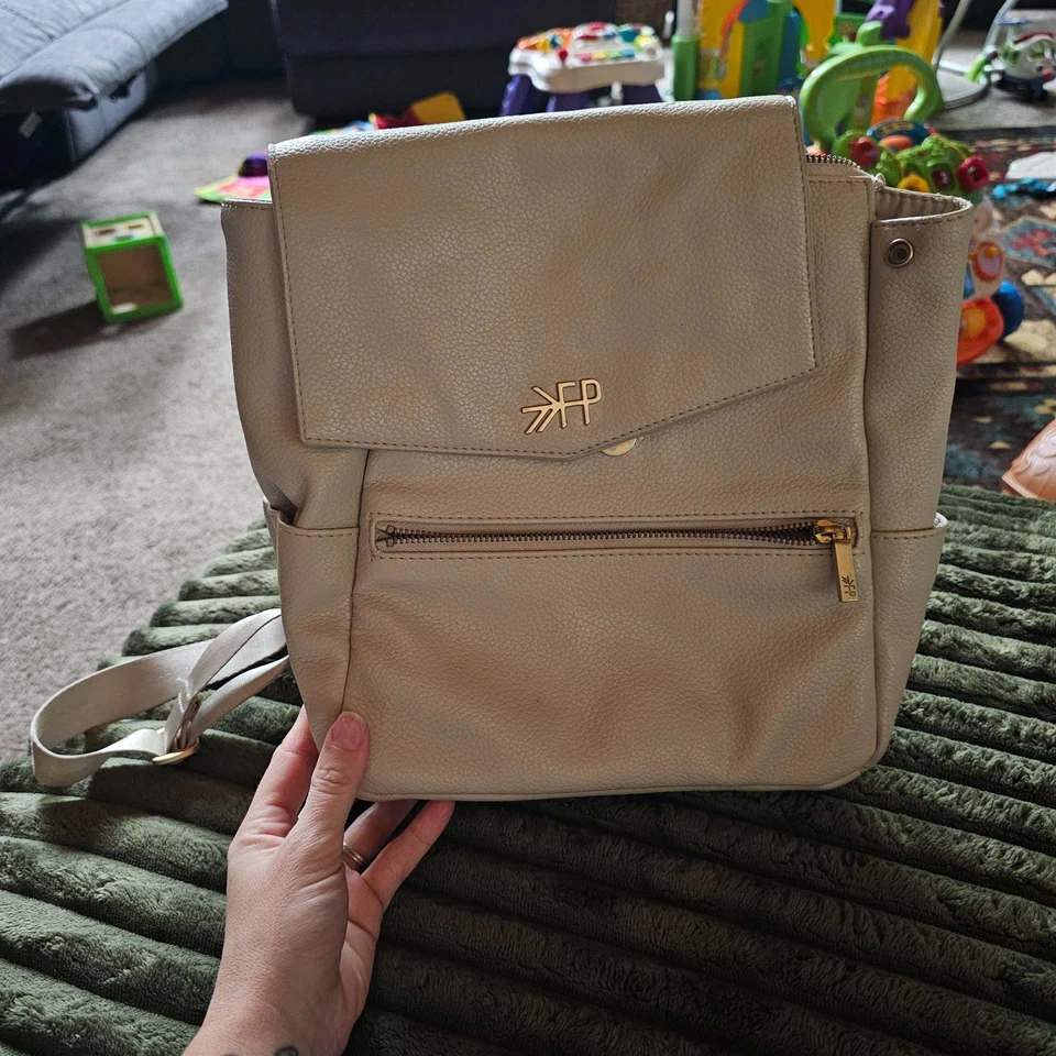 Mini mochila para fraldas recém-escolhida Classic II em bétula - Imagem 2 de 4