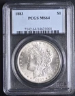1883 Morgan Dollar PCGS MS64