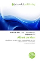 Frederic P. Miller (U. A.) | Albert De Mun | Taschenbuch | FranzöSisch (2026)