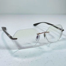 Ray Ban Liteforce Eyeglasses FRAMES ONLY RB8765 1131 53-17 145 Brown Rimless