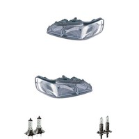 Halogen Scheinwerfer Frontscheinwerfer Set H1 FüR Honda Accord VI Inkl. Lampen