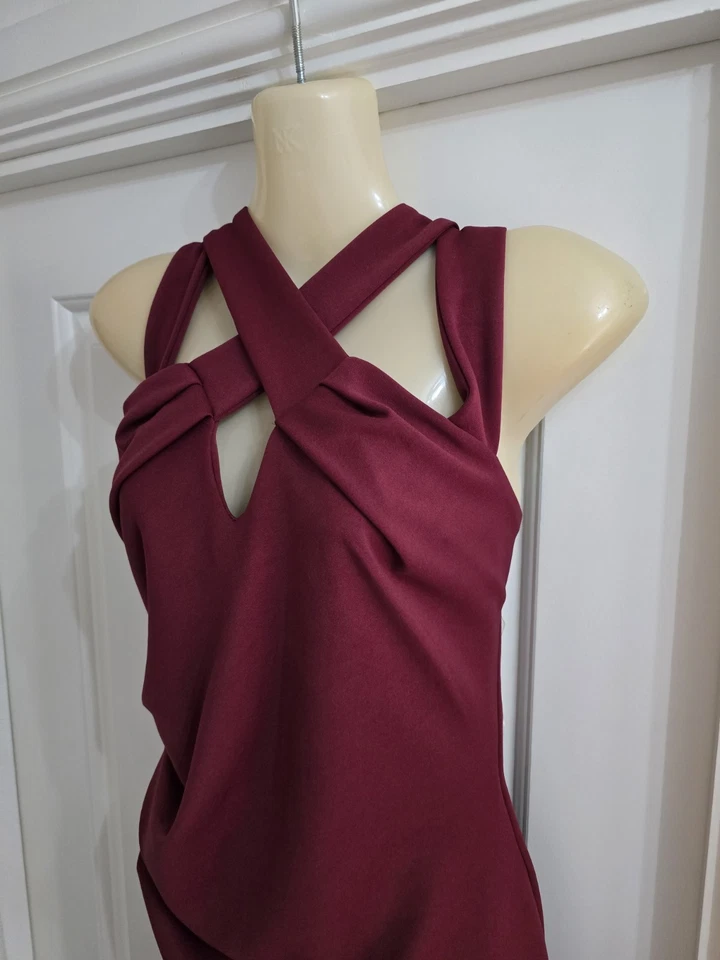 Gorgeous Cocktail Dress Size 14. Ideal for Christmas Party New Year. Worn Once - Image 3 of 4