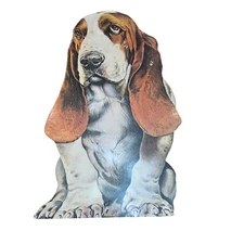 Vintage Hush Puppies Shoes LARGE Cardboard Cut Out Store Display